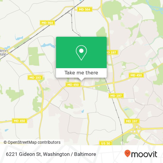 6221 Gideon St, Bowie, MD 20720 map