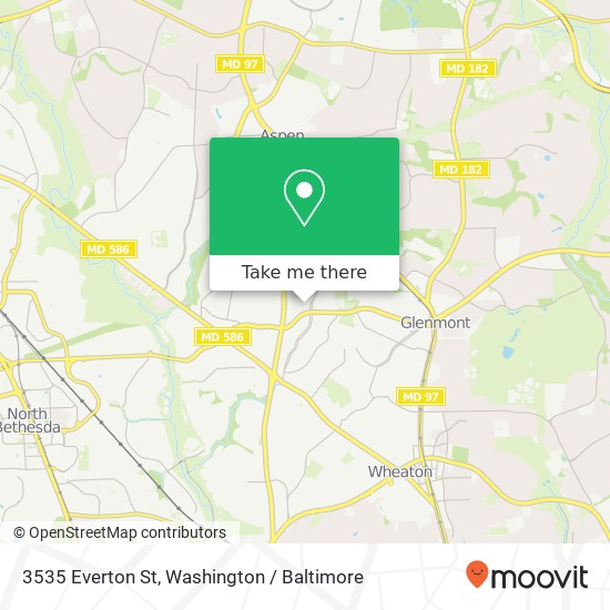 3535 Everton St, Silver Spring, MD 20906 map