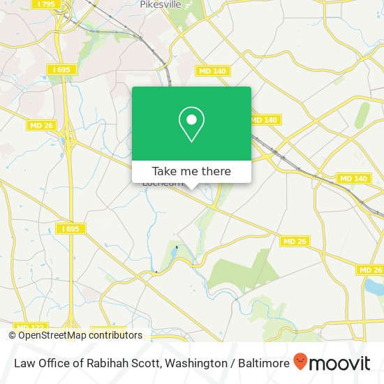 Law Office of Rabihah Scott, 3609 Telmar Rd map