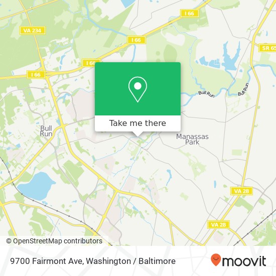 9700 Fairmont Ave, Manassas, VA 20109 map