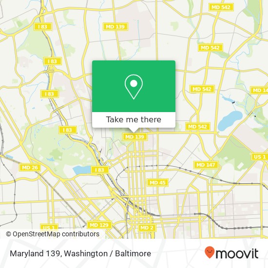 Maryland 139, MD-139 & E 33rd St & N Charles St, Baltimore, MD 21218, USA map