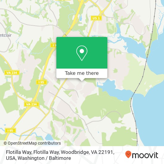 Flotilla Way, Flotilla Way, Woodbridge, VA 22191, USA map