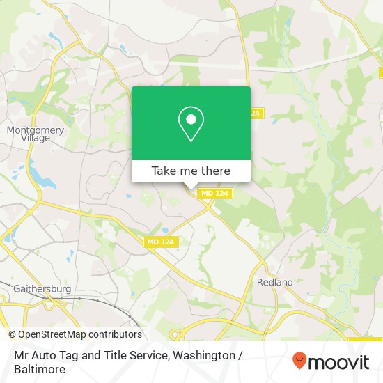 Mapa de Mr Auto Tag and Title Service