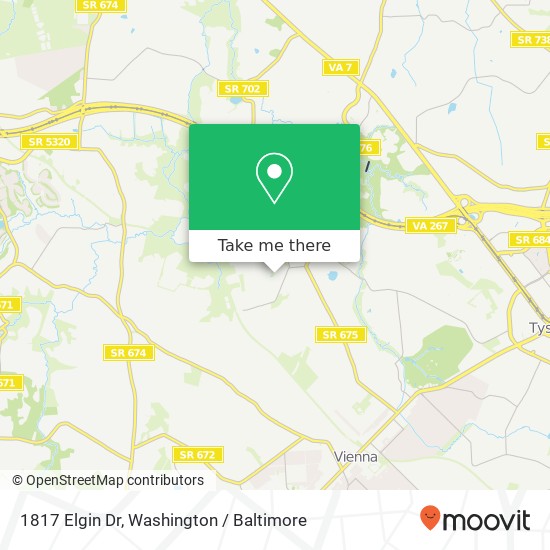 1817 Elgin Dr, Vienna, VA 22182 map