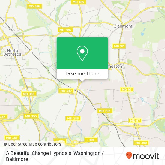 Mapa de A Beautiful Change Hypnosis, 3702 Perry Ave