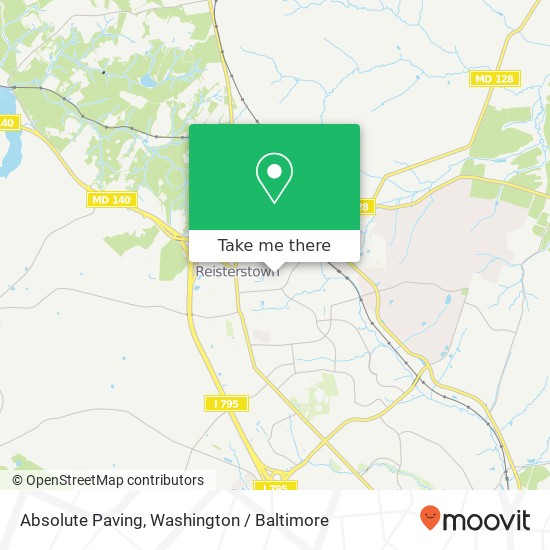 Absolute Paving, 31 Farm Gate Way map