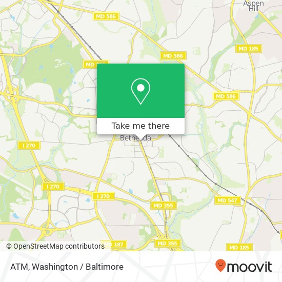 ATM, 11433 Rockville Pike map