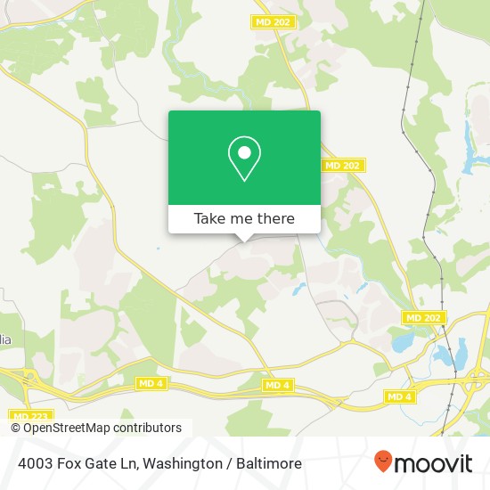 4003 Fox Gate Ln, Upper Marlboro, MD 20772 map