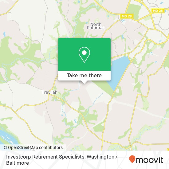 Mapa de Investcorp Retirement Specialists, 11717 Centurion Way