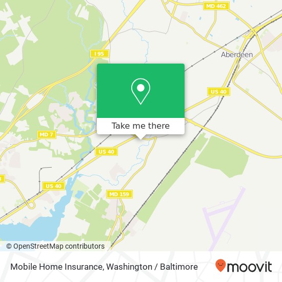 Mobile Home Insurance, 1121 Old Philadelphia Rd map