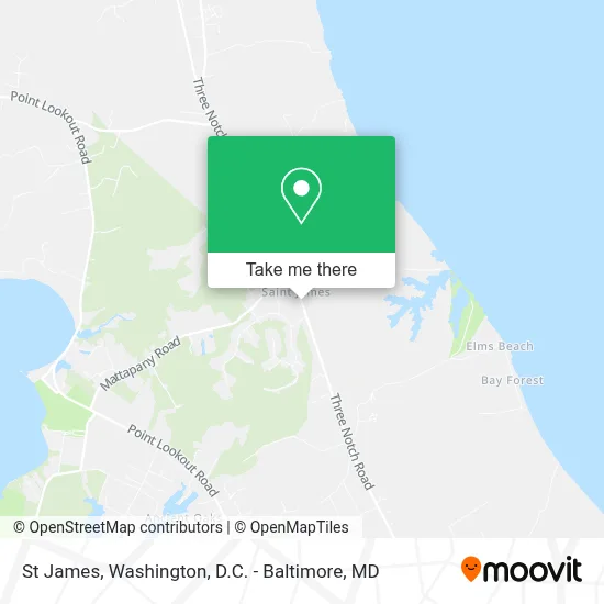 St James map