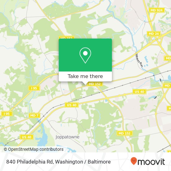 840 Philadelphia Rd, Joppa, MD 21085 map