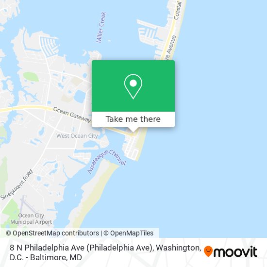 8 N Philadelphia Ave map