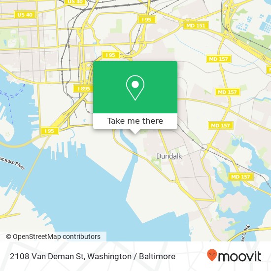 2108 Van Deman St, Baltimore, MD 21224 map