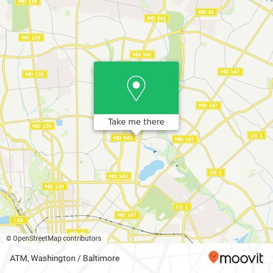 Mapa de ATM, 1590 Havenwood Rd
