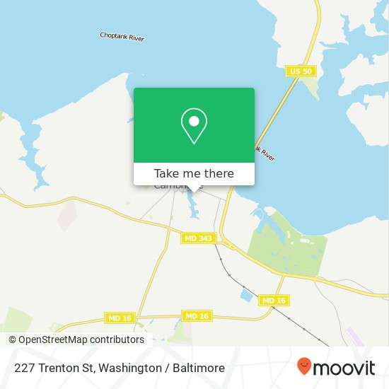 227 Trenton St, Cambridge, MD 21613 map