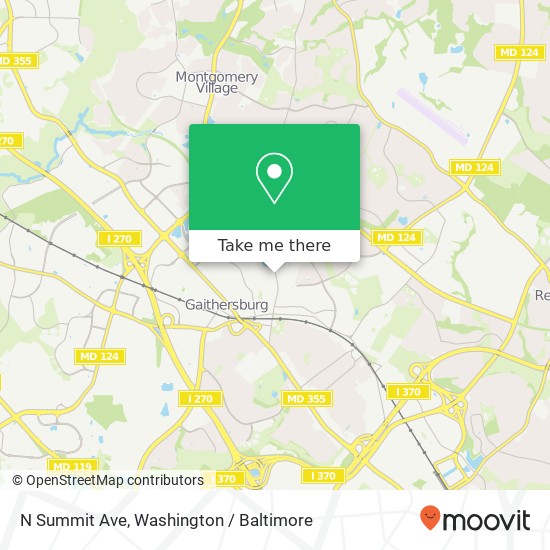 N Summit Ave, Gaithersburg, MD 20877 map