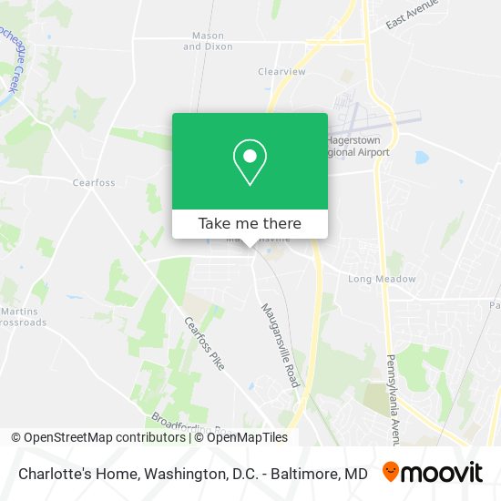 Charlotte's Home map