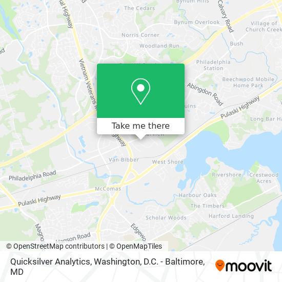 Mapa de Quicksilver Analytics