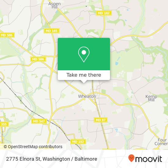 2775 Elnora St, Silver Spring, MD 20902 map