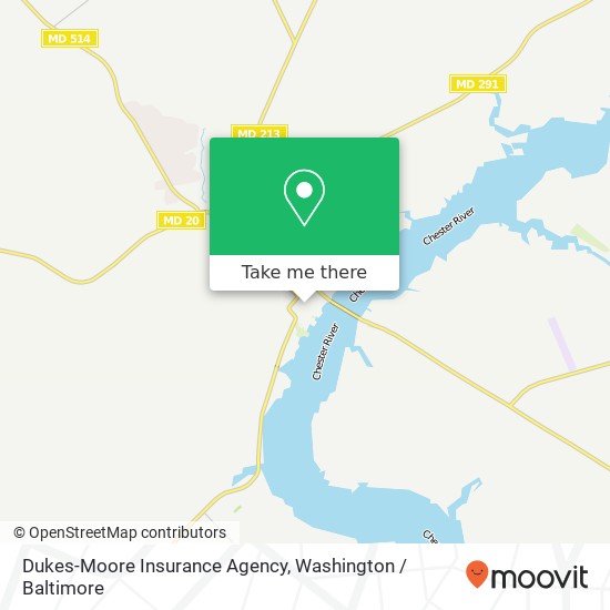 Mapa de Dukes-Moore Insurance Agency, 205 High St