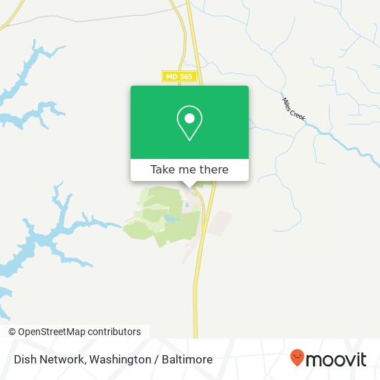 Dish Network map