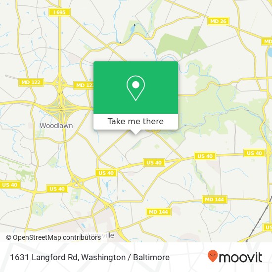 1631 Langford Rd, Gwynn Oak, MD 21207 map