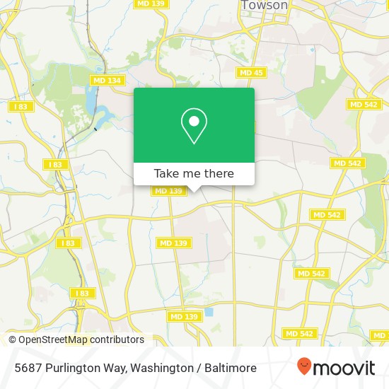 5687 Purlington Way, Baltimore, MD 21212 map