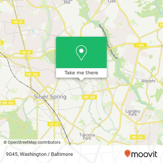 9045, 9045 Manchester Rd #9045, Silver Spring, MD 20901, USA map