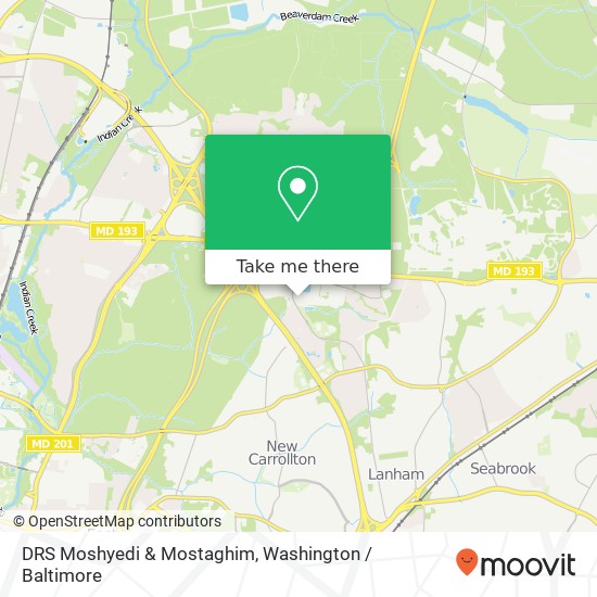 DRS Moshyedi & Mostaghim, 7305 Hanover Pkwy map