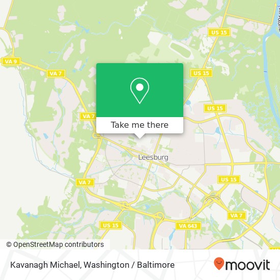 Kavanagh Michael, 224 Cornwall St NW map