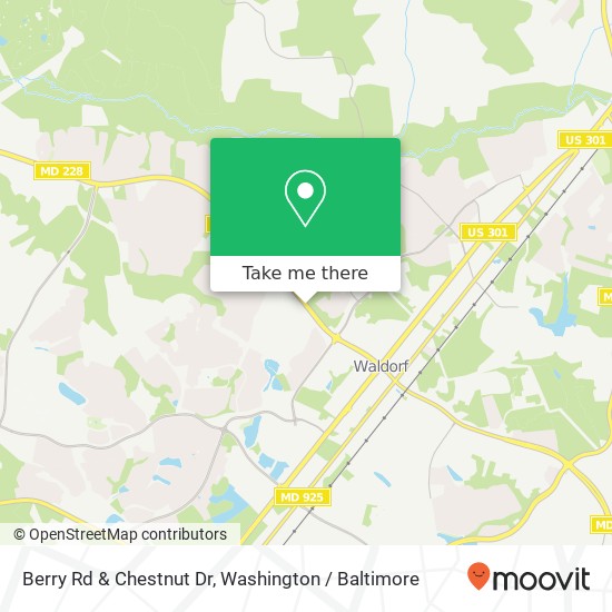 Mapa de Berry Rd & Chestnut Dr