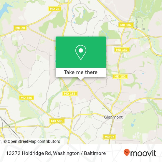13272 Holdridge Rd, Silver Spring, MD 20906 map