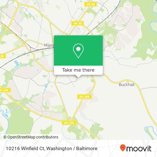 10216 Winfield Ct, Manassas, VA 20110 map