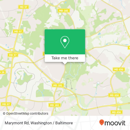 Marymont Rd, Silver Spring, MD 20906 map