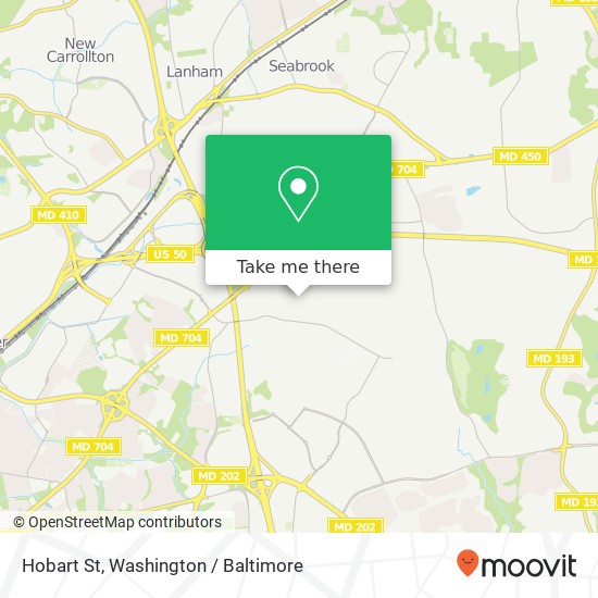 Hobart St, Upper Marlboro, MD 20774 map