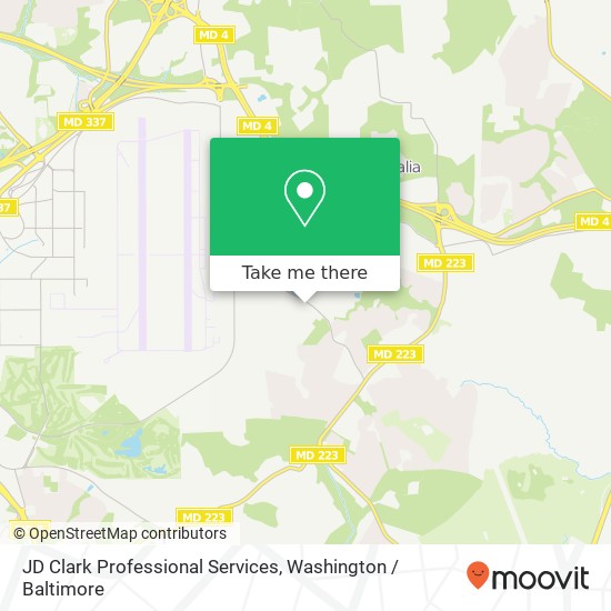 JD Clark Professional Services, 6301 Foxley Rd map