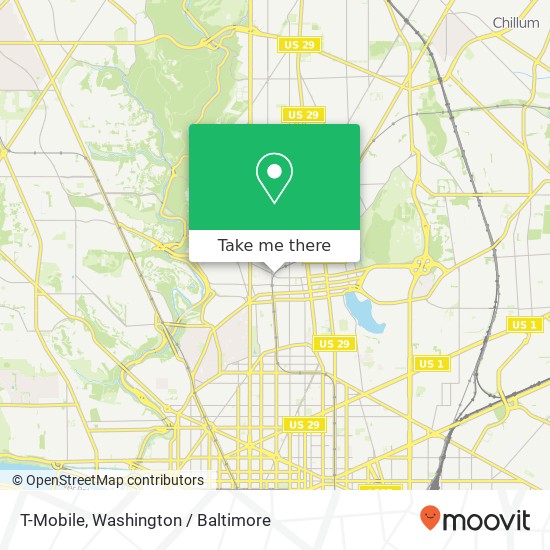 T-Mobile map