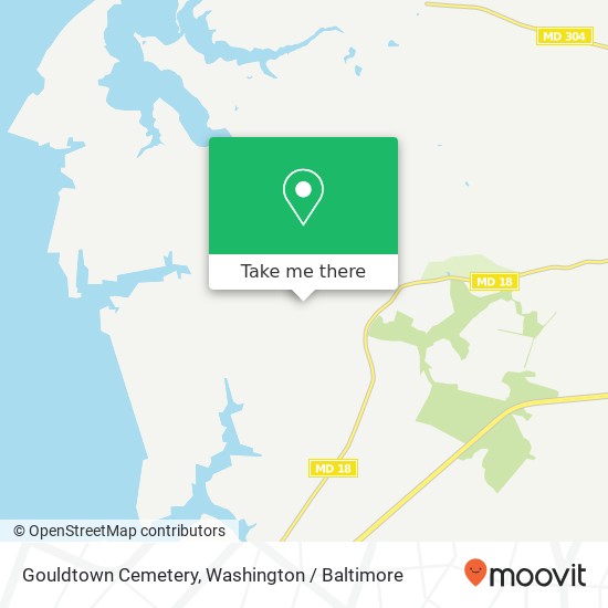 Mapa de Gouldtown Cemetery