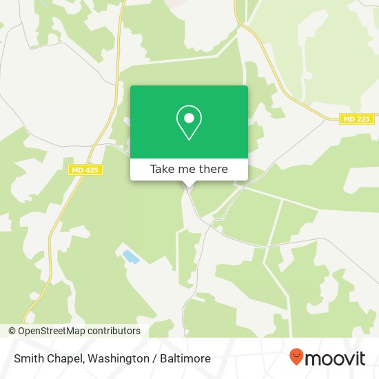 Smith Chapel map