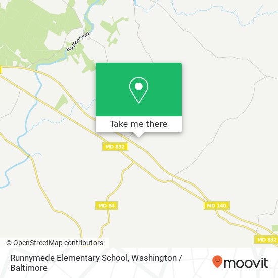 Runnymede Elementary School map