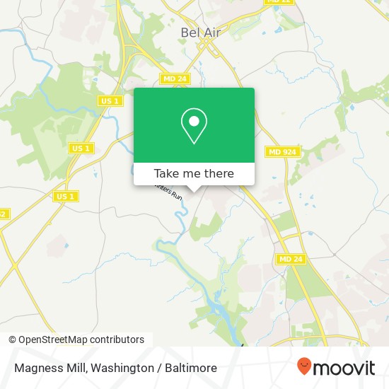 Mapa de Magness Mill