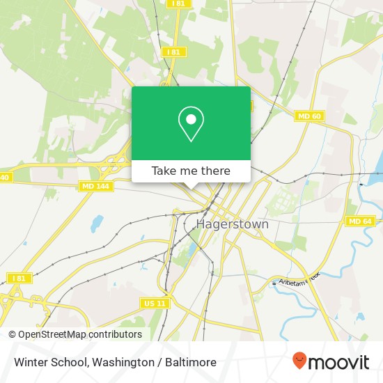 Winter School map