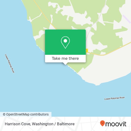 Mapa de Harrison Cove