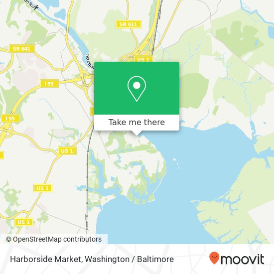 Mapa de Harborside Market