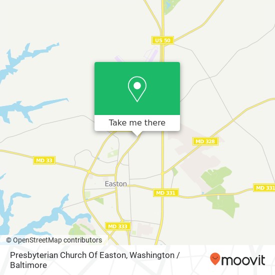 Mapa de Presbyterian Church Of Easton