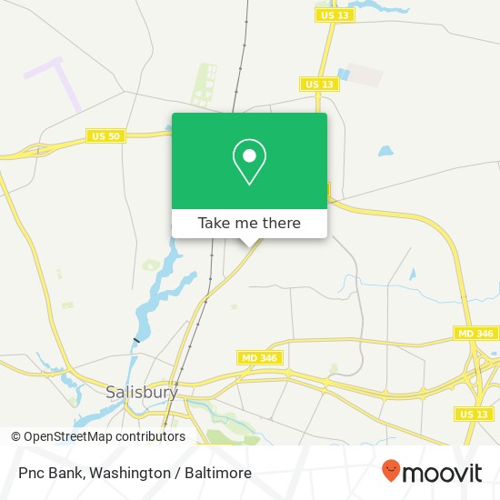 Pnc Bank map