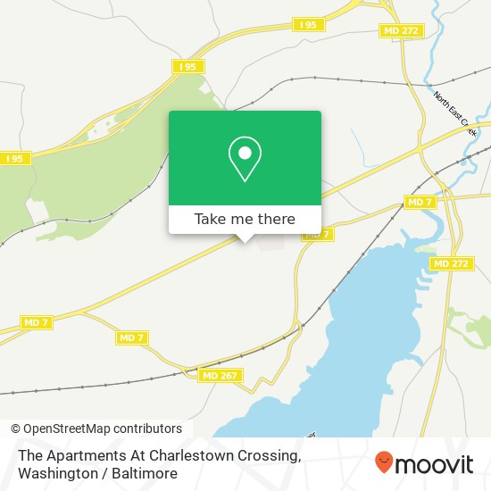 Mapa de The Apartments At Charlestown Crossing