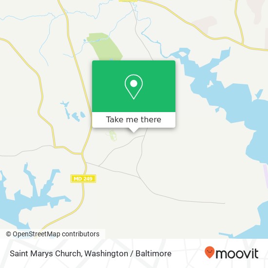 Saint Marys Church map