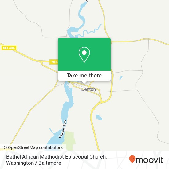 Mapa de Bethel African Methodist Episcopal Church